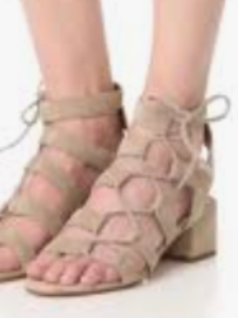 Frye Strappy Lace-Up Sandals
